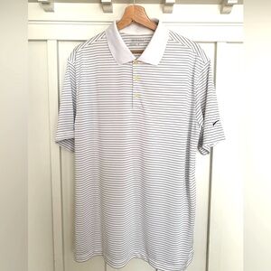 Nike Golf Tour Performance Dri Fit Striped Polo